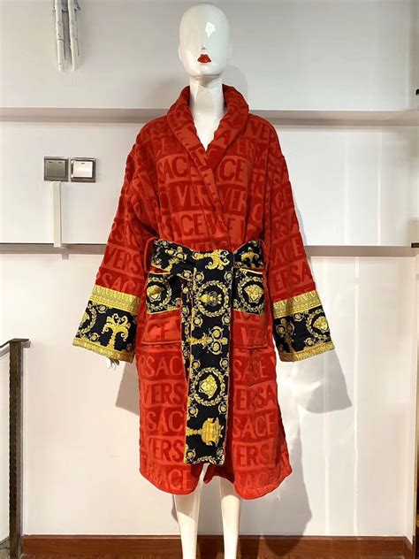 replica versace robe cheap|versace robes bathrobe.